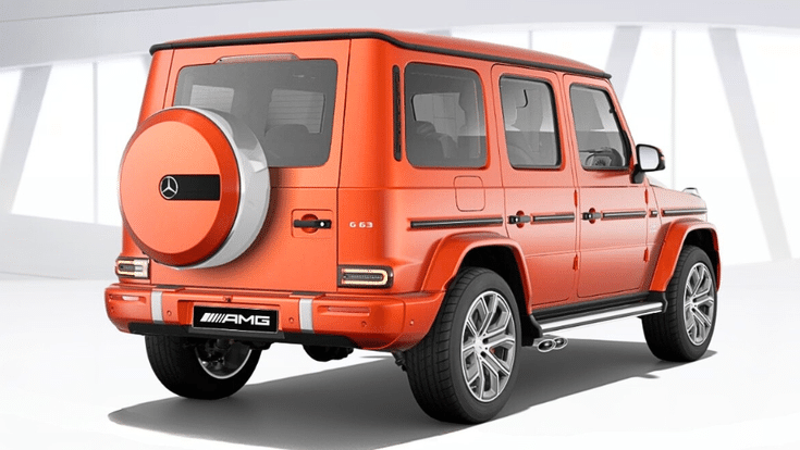 Mercedes G 63 rear quarter